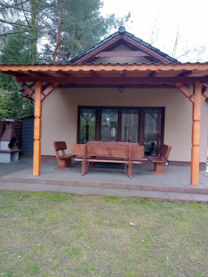 Urokliwy Domek Nad Brzegiem Jeziora Lubiatów Dış mekan fotoğraf